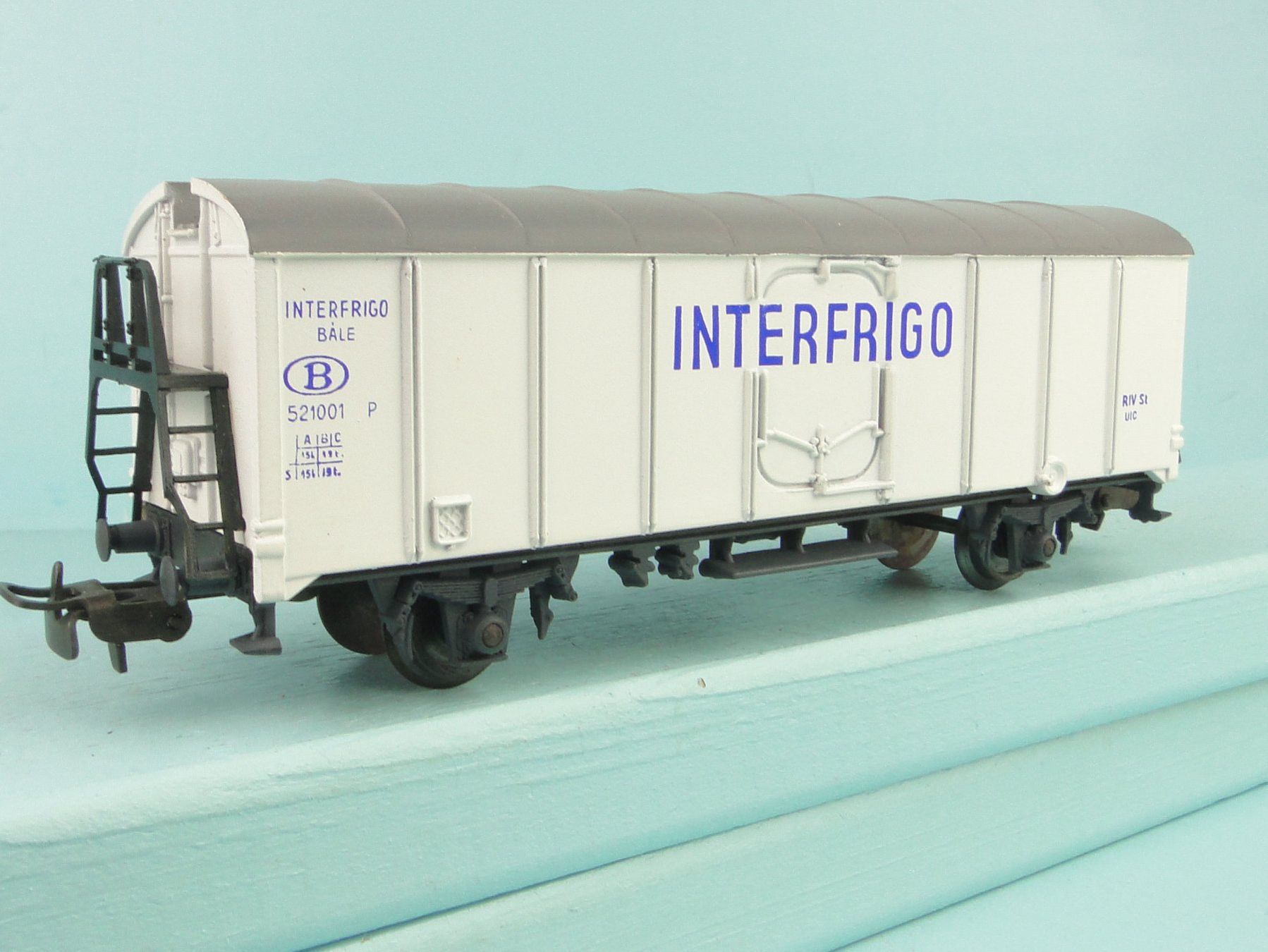 Pocher Trains électriques: POCHER H0 Interfrigo Belgien – D'occasion à Bülach par cann11