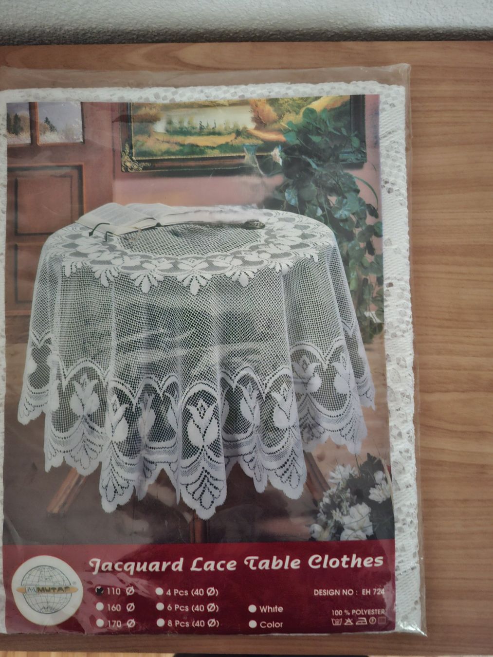 Altra biancheria da tavola: runde Tischdecke – Nuovo e nell'imballaggio originale da Dietikon venduto da oldi53