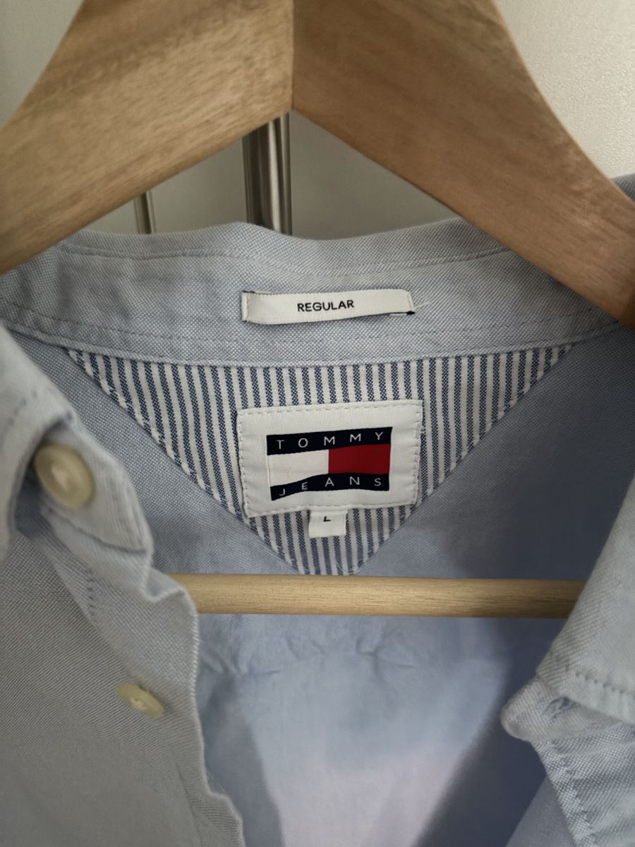 Tommy Hilfiger Chemises: Tommy Hilfiger Hemd hellblau Grösse L – Neuf (Voir description) à Zufikon par pau_dj5m 2
