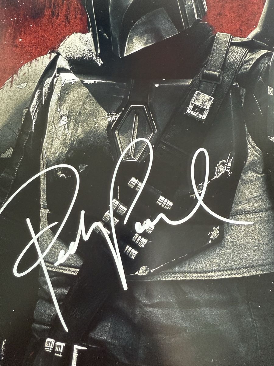 Autografi: Pedro Pascal The Mandalorian Autogramm – Usato da Stallikon venduto da Weihnachtsgnom 1
