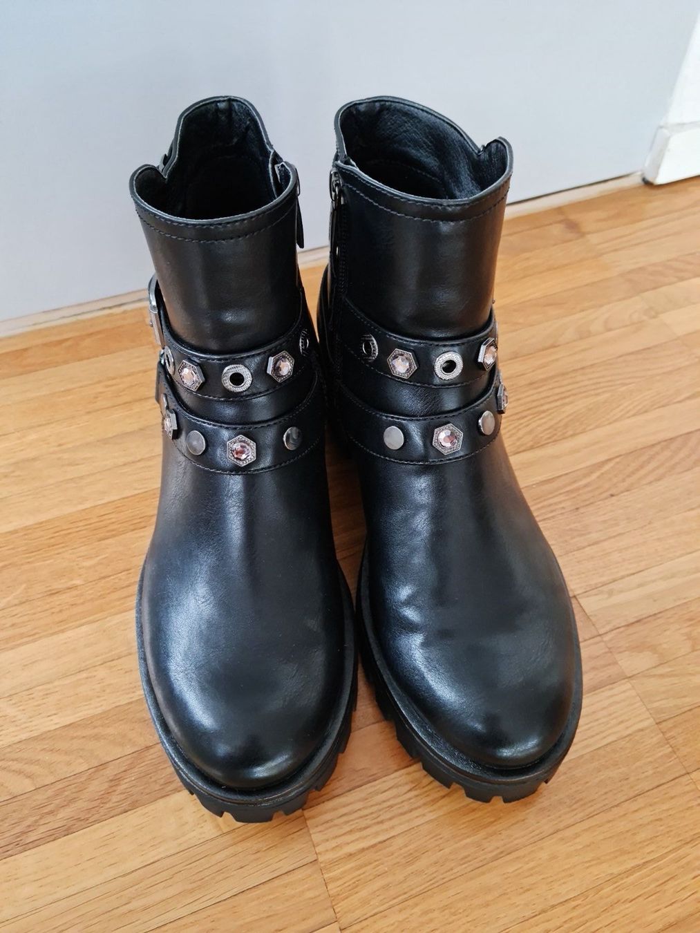 Tamaris Scarpe da donna: Tamaris Cowboy Bikerstiefelleten – Nuovo (secondo la descrizione) da Jona venduto da Bubi22
