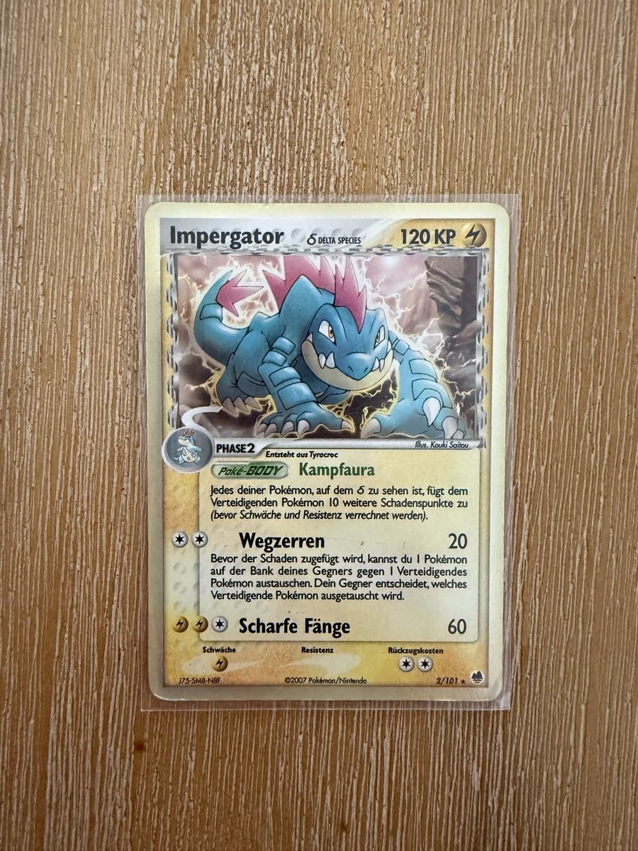 Cartes: Pokemon Impergator holo – Neuf (Voir description) à Frick par virgi_