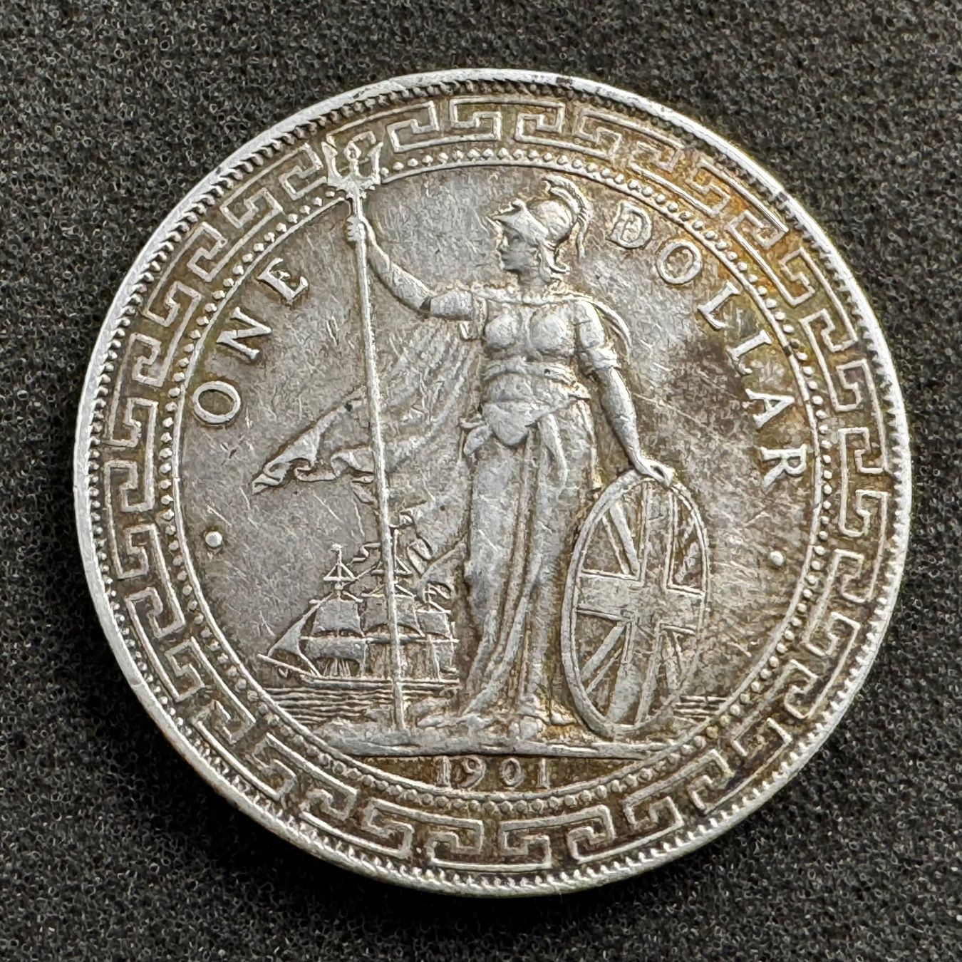 Tutti le monete: Trade Dollar Silber England 1901 – Usato da Reitnau venduto da tb-muenzen