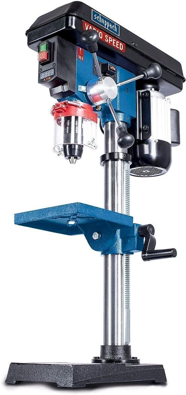 Trapani: Scheppach DP19Vario Säulenbohrmaschine – Nuovo e nell'imballaggio originale da Bottighofen venduto da zaap 1