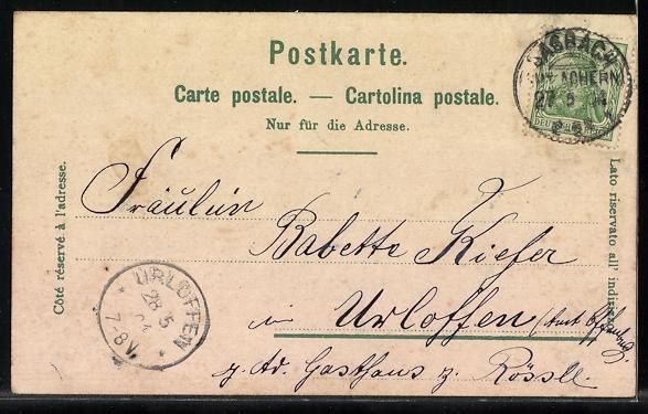 Cartoline postali: Basel, Universitäts-Bibliothek mit Stra – Usato da Berlin venduto da bartko-reher 1