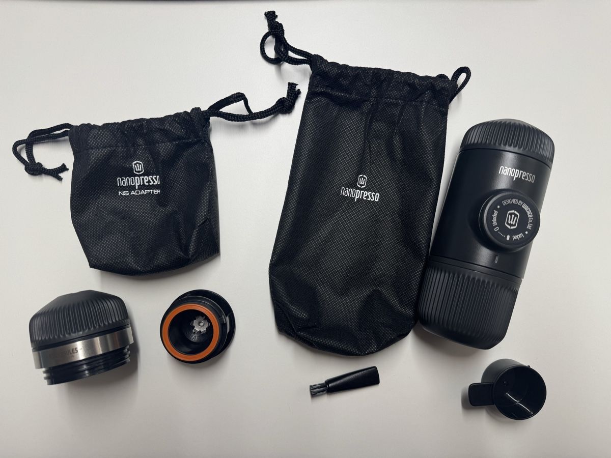 Wacaco Macchine per caffè & Macchine per espresso: Wacaco Nanopresso + NS Adapter Espressomaschine – Usato da Beringen venduto da Newhome