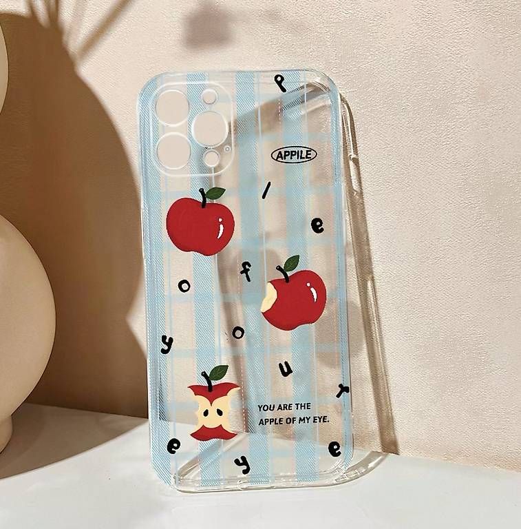 Cover & Protezioni schermo: Cute Apple-Themed Phone Case  iPhone 13 Pro – Usato da Auvernier venduto da cai_9v9y