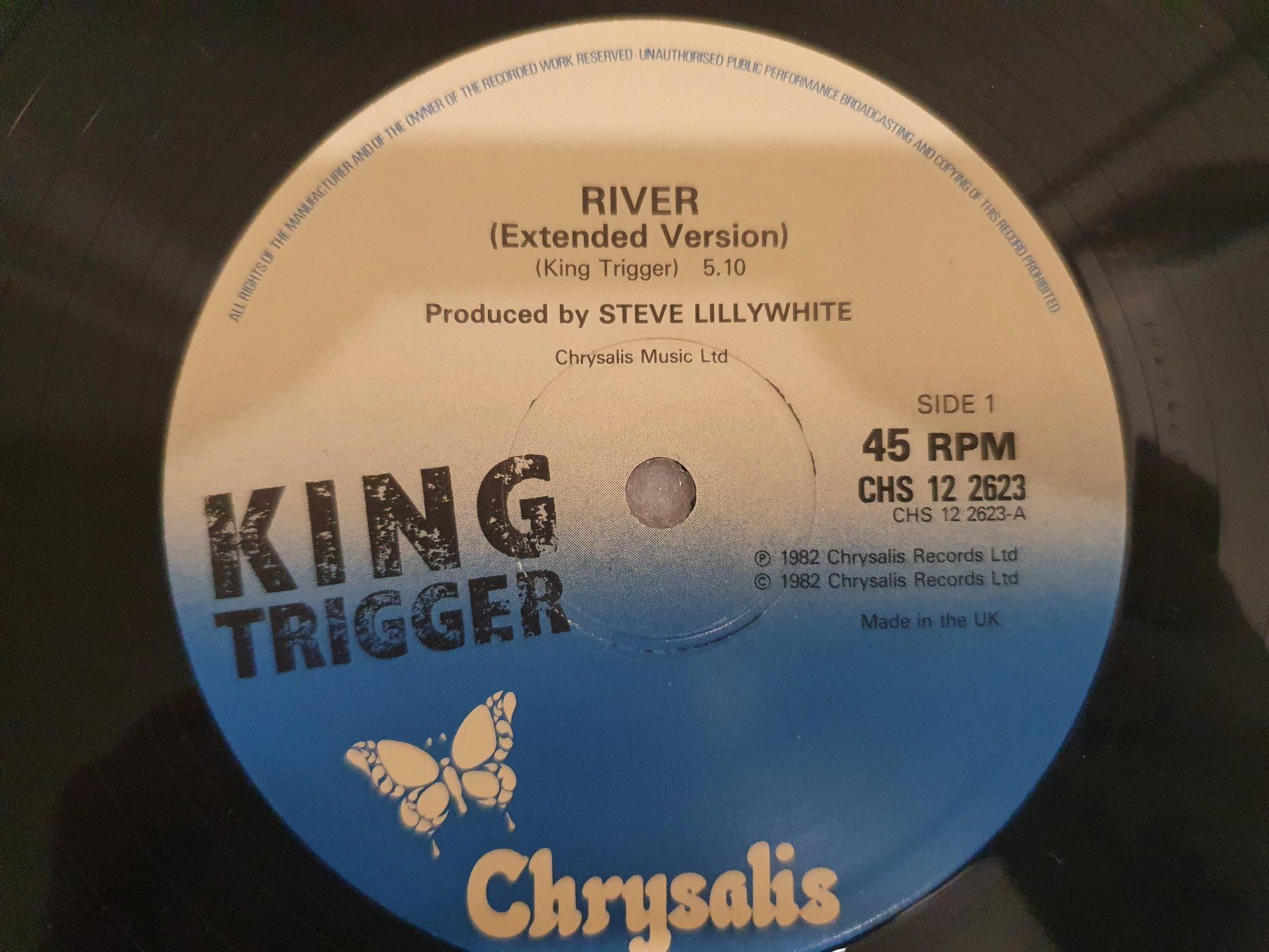 Schallplatten: King Trigger ‎– The River (Single, Rock) – Gebraucht aus Uster von Vinyl-Leidenschaft 3