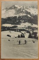 Lenzerheide mit Parpaner Rothorn im Winter um 1910