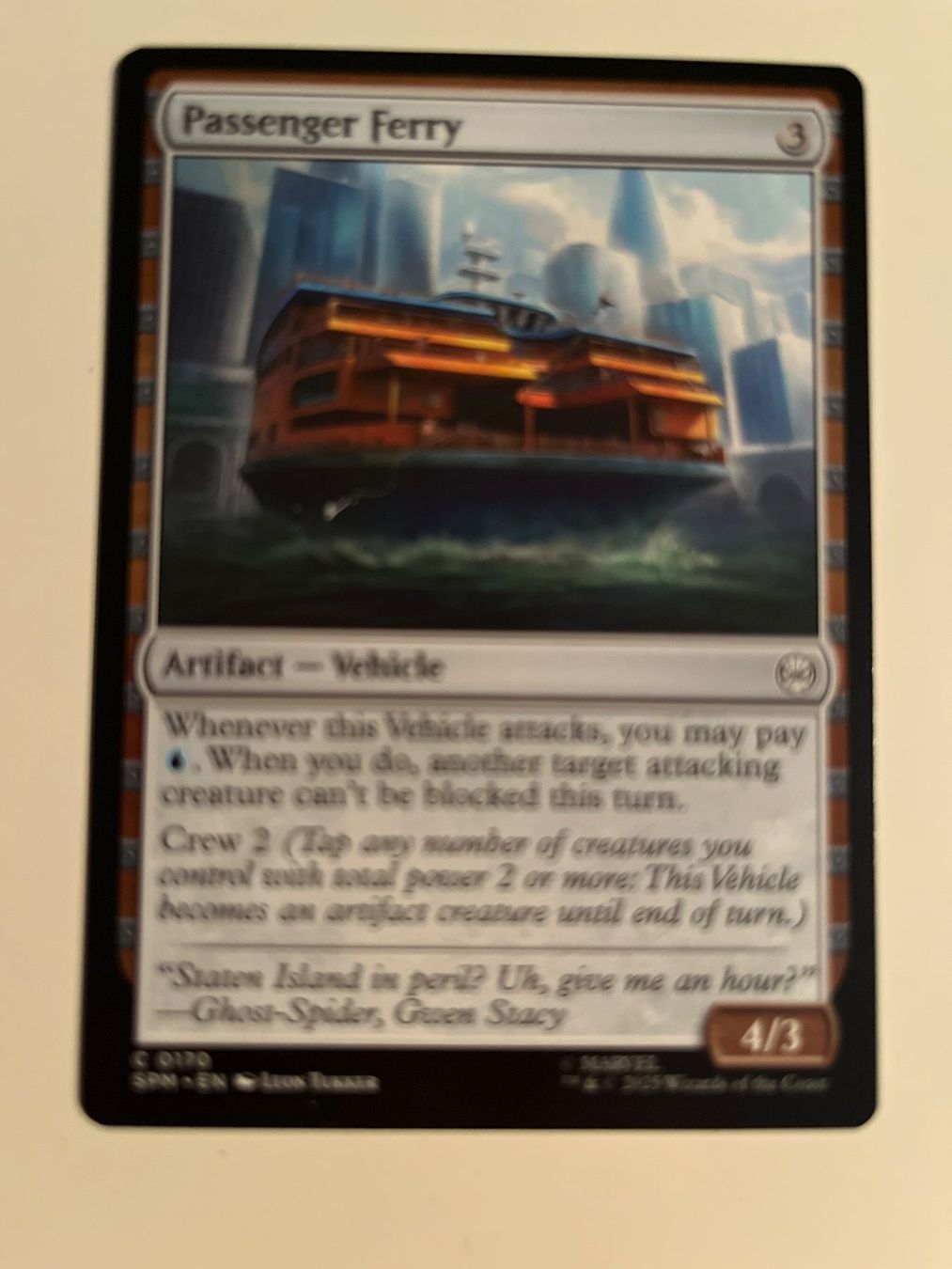 Magic The Gathering Carte collezionabili: 1 x Passenger Ferry - Magic: The Gathering - MtG – Usato da Kriens venduto da Shadi1980