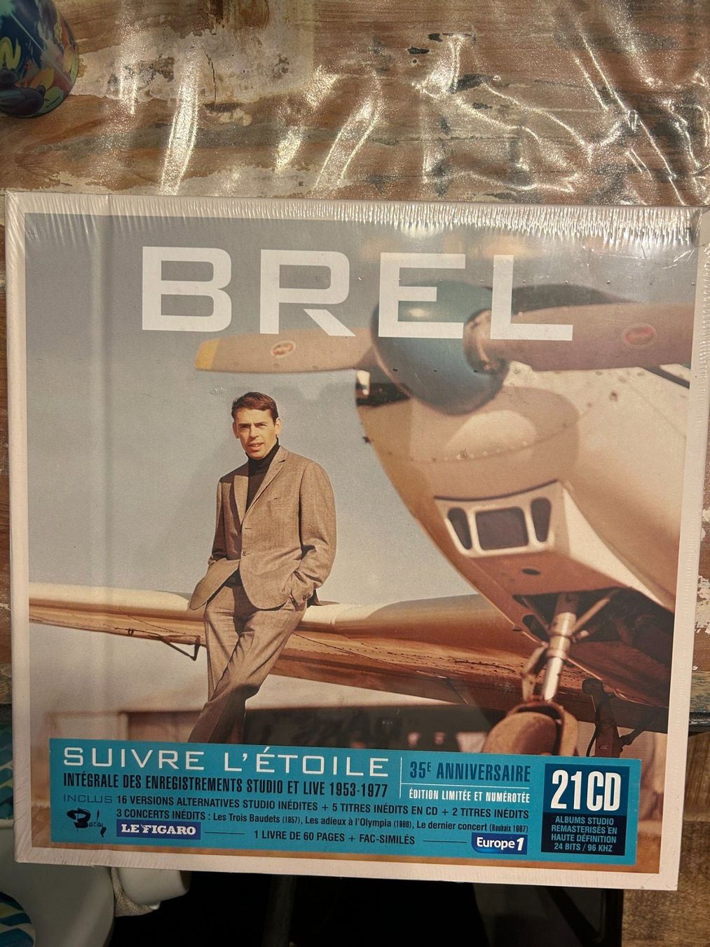 CD: Jacques BREL, édition du 35ème anniversaire – Nuovo e nell'imballaggio originale da Marsens venduto da CaptainFlam