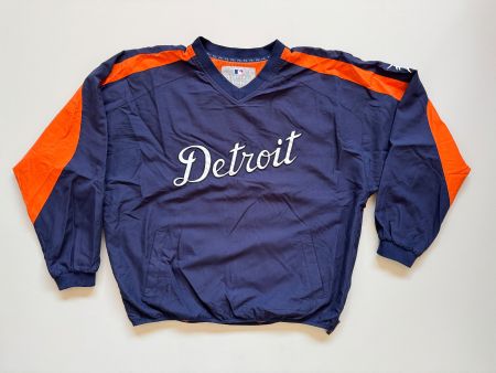 Detroit Tiger MLB pullover MEN XL baseball jacket