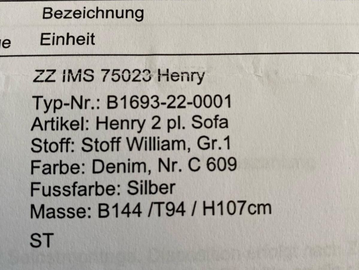 Divani: Sofa / Sessel – Nuovo (secondo la descrizione) da Thalwil venduto da Trainspotter 1
