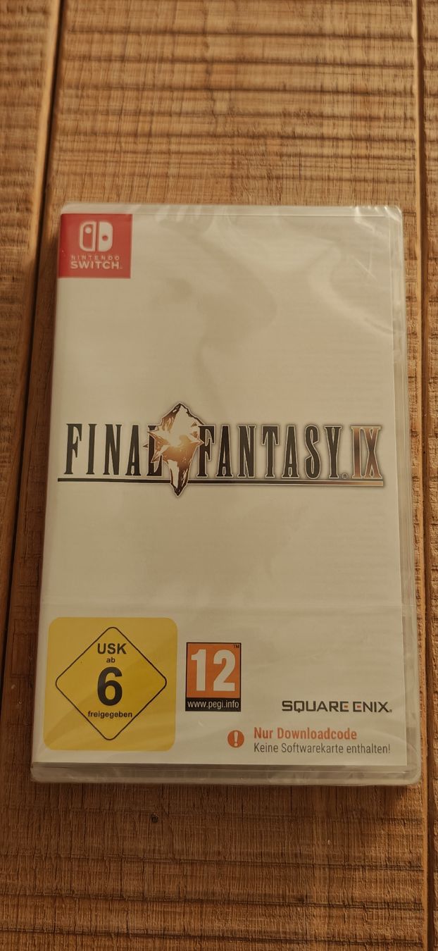 Giochi: Final Fantasy IX Nintendo Switch (Hülle+Downloadcode) – Nuovo e nell'imballaggio originale da Romanshorn venduto da Gaming-Anime_StoreCH
