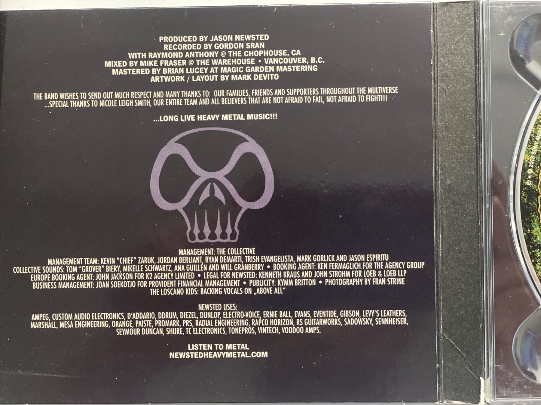 CDs: Newsted - Thrash – Gebraucht aus Muri b. Bern von AdidasCollector 2