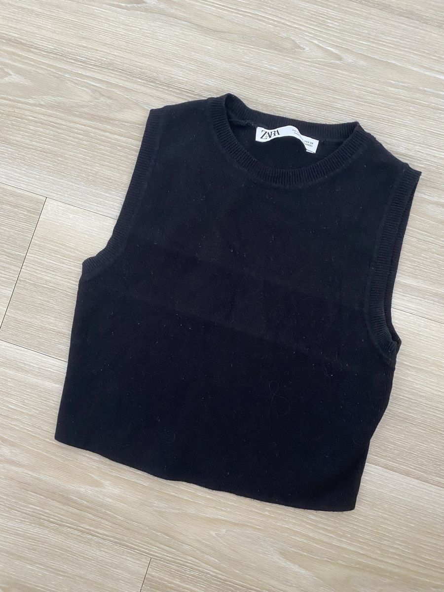 Zara Top: Damen Weste Zara schwarz Grösse M – Usato da St. Gallen venduto da fab_9cvd