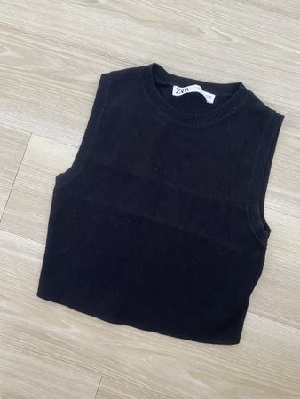 Damen Weste Zara schwarz Grösse M