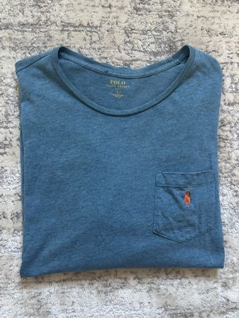 Polo Ralph Lauren T-Shirt, Blau, Grösse L / 2 Fr Versand