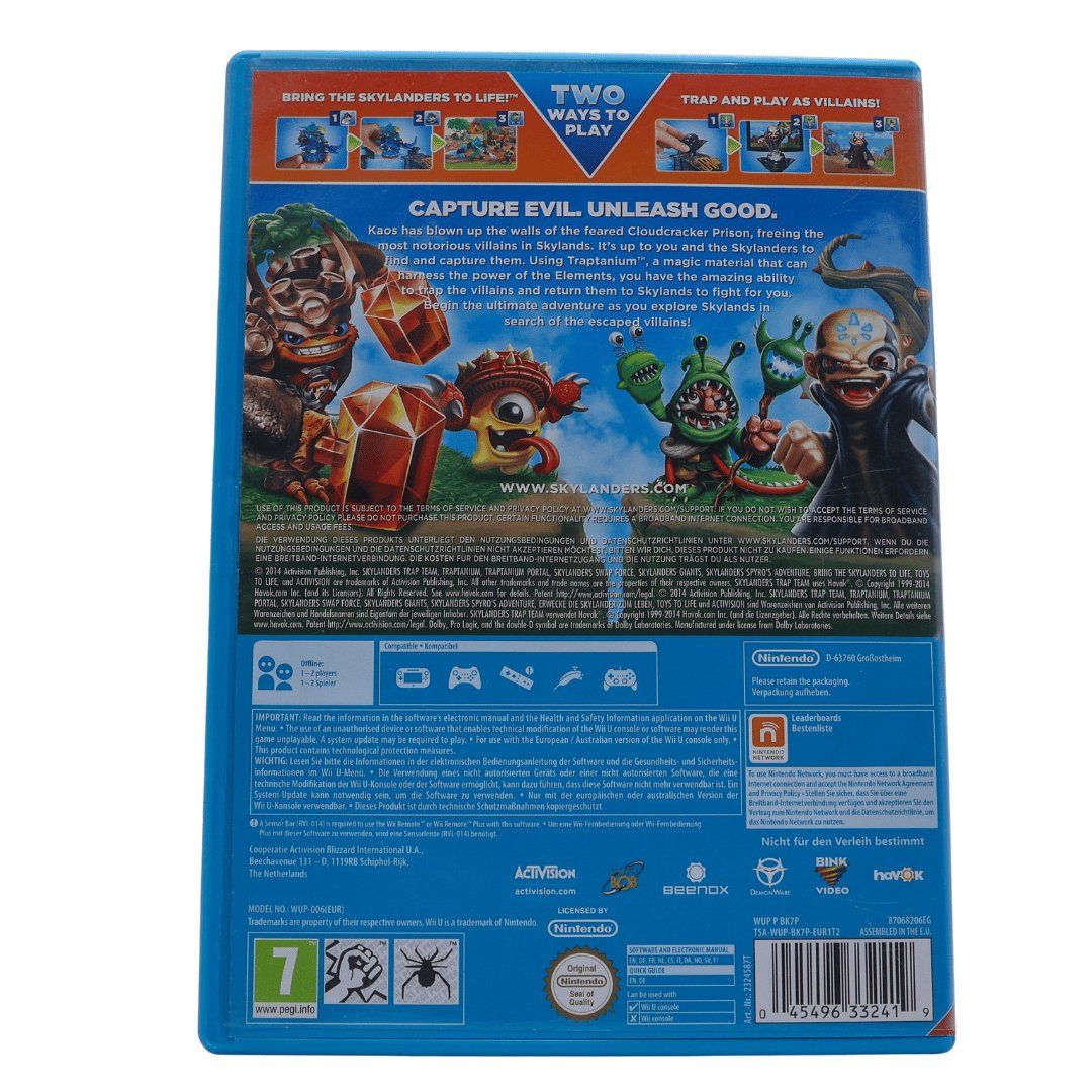 Spiele: Skylanders Trap Team - WII U – Gebraucht aus Paudex von dindeboy 2