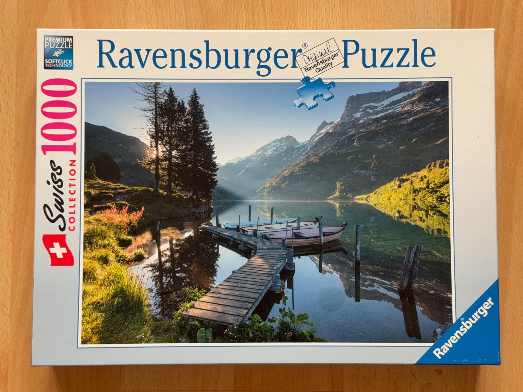 Ravensburger Puzzle: Puzzle "Berner Oberland" 1000 Teile – Usato da Kriegstetten venduto da Cns0