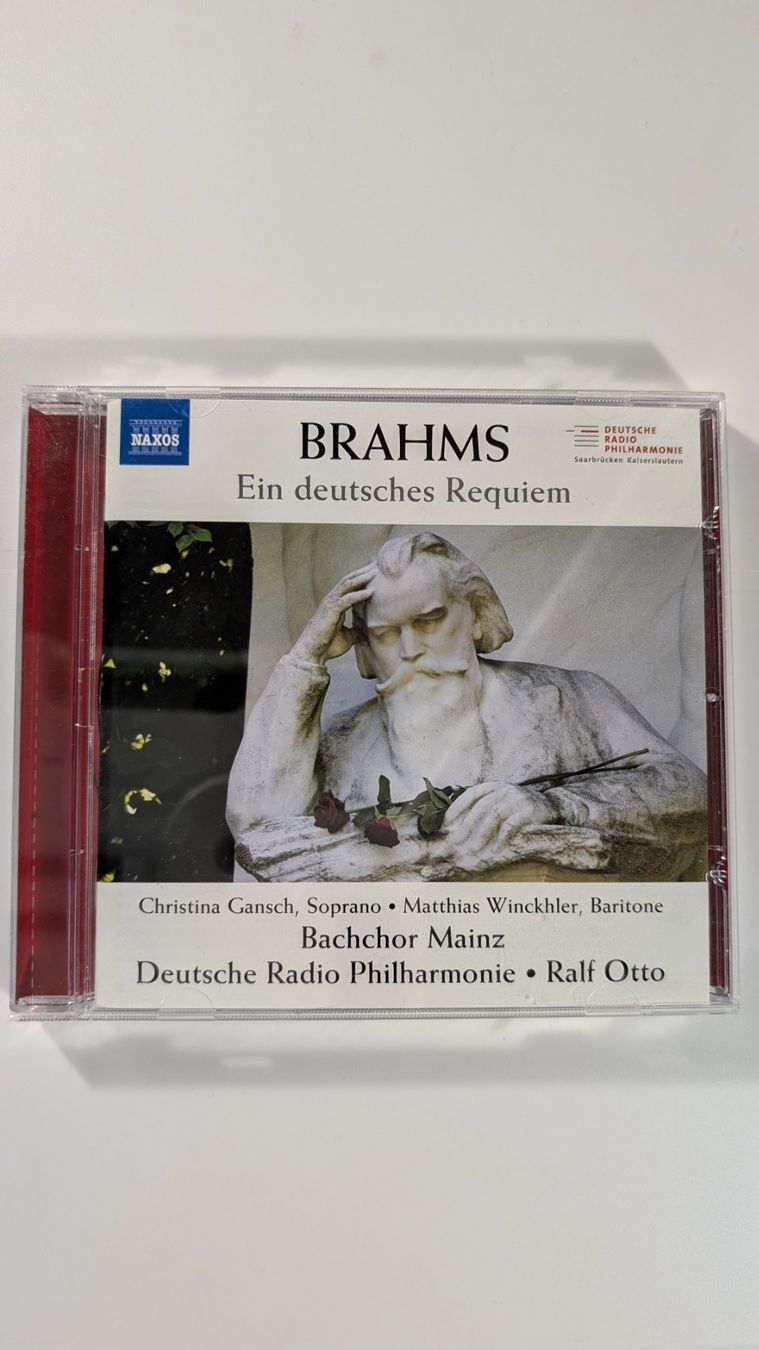 CDs: Brahms - Ein deutsches Requiem – Gebraucht aus Baar von Arthur_Fooksayk