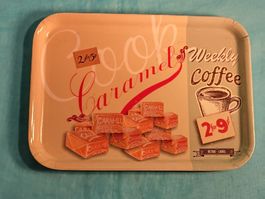 Serviertableau, Caramel, Retro