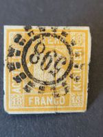 1849/58, Altdeutsche Staaten - Bayern  Wertziffer im Kreise