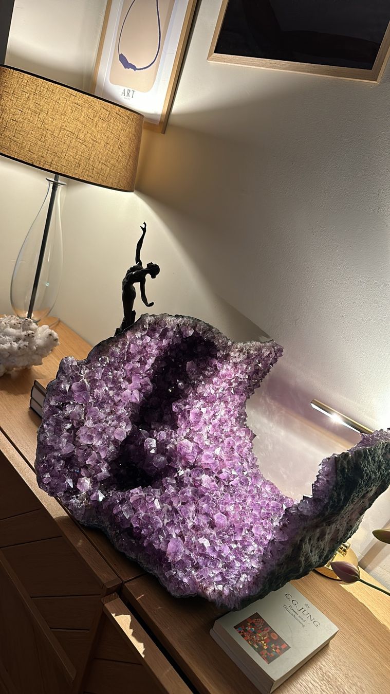 Minerali & Pietre curative: Riesige Amethystdruse Einzigartiges Deko-Objekt! – Nuovo (secondo la descrizione) da Esslingen venduto da ell_rm5z 7