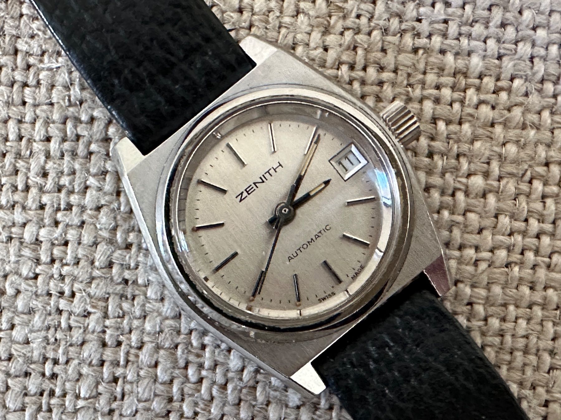 Zenith Orologi: Zenith Lady Surf 01.1670.216 Automatic Watch 1970s – Usato da Matten b. Interlaken venduto da cour13