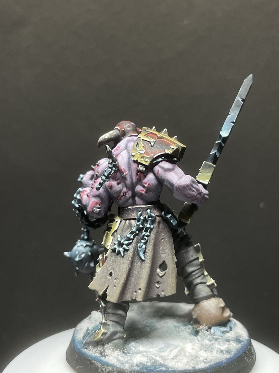 Kit di modellismo & Modellini statici: Warhammer AoS Khorne Slaughterpriest - pro quality paint – Nuovo (secondo la descrizione) da Münchwilen AG venduto da fed_qj7w 2