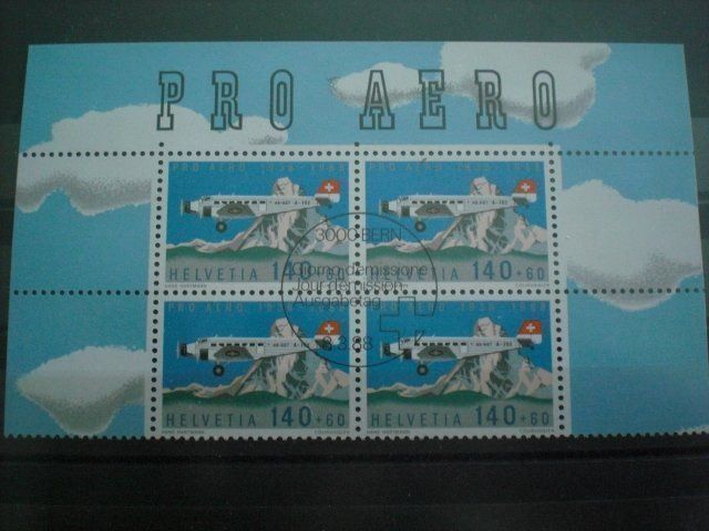 Tutti i francobolli: Briefmarke Pro Aero JU 52 – Nuovo e nell'imballaggio originale da Adliswil venduto da jauense