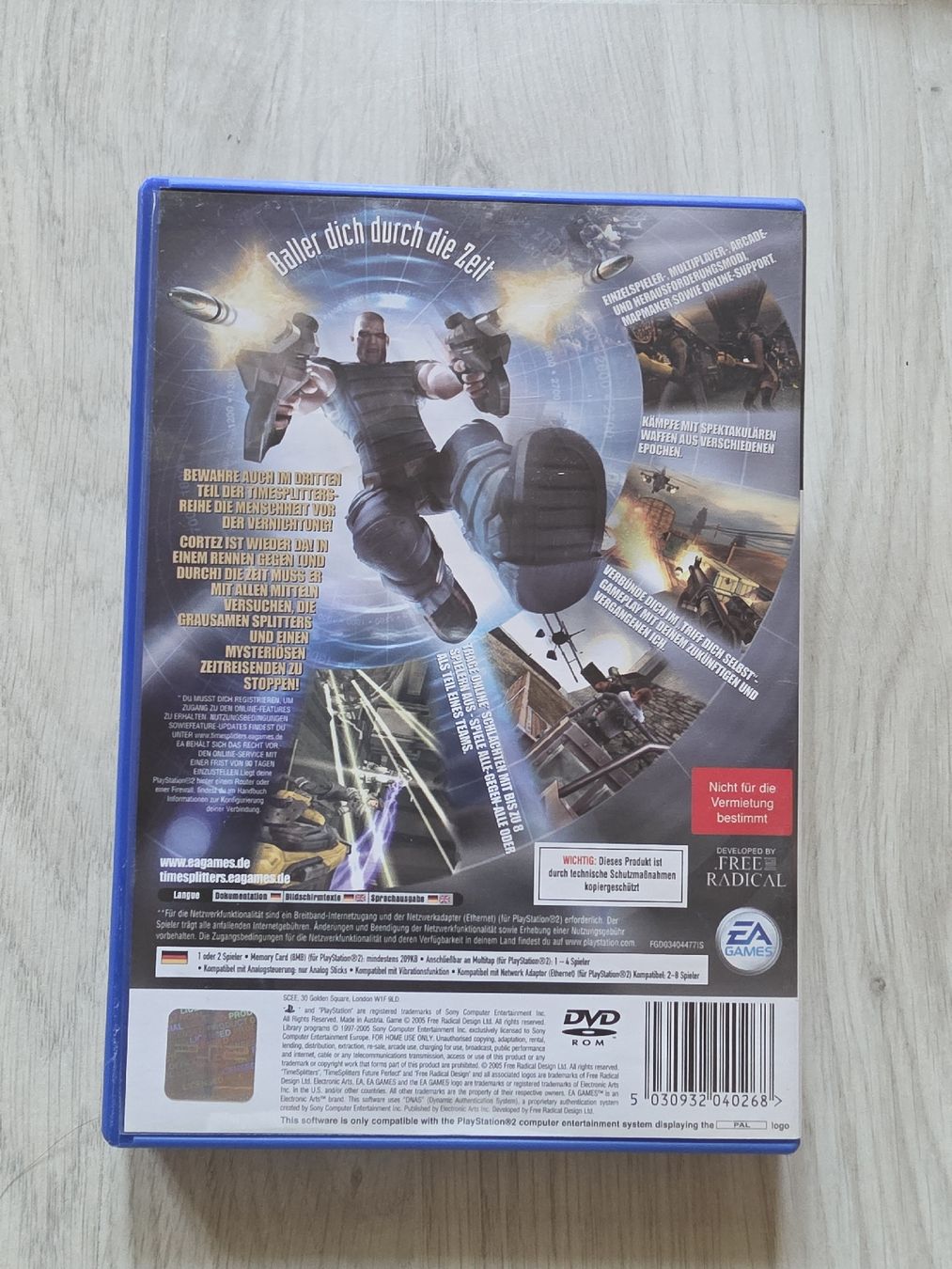 Sony Spiele: TimeSplitters Future Perfect PS2 PAL – Gebraucht aus Tafers von whereyogamesat 2