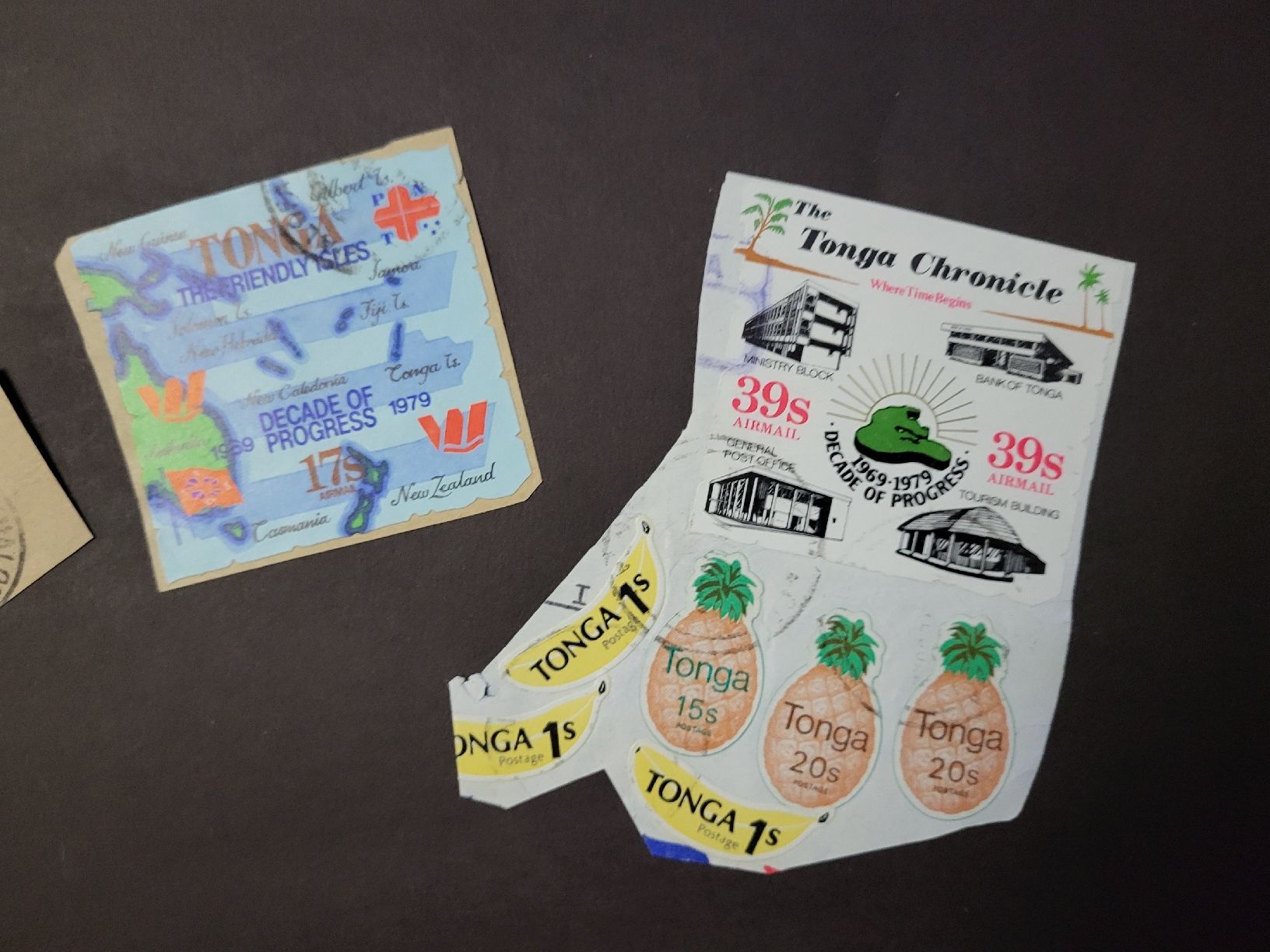 Tous les timbres: Briefmarken aus dem Inselstaat Tonga – D'occasion à stäfa par brandy66 4