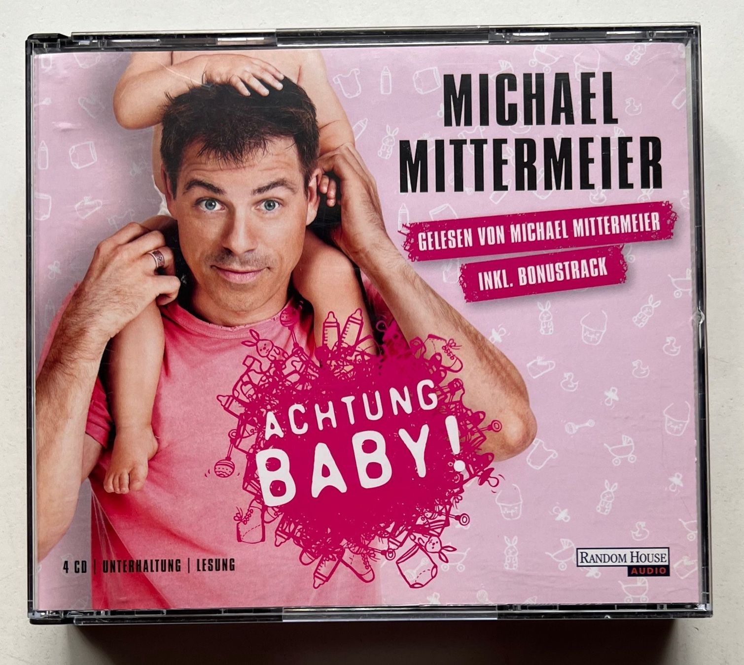 Audiolibri: Michael Mittermeier /Achtung Baby /4 CDs – Usato da Näfels venduto da rottabi