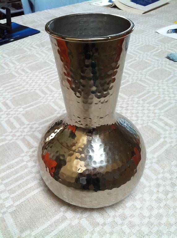 Vasi & Recipienti: superbe vase argenté – Usato da Genève venduto da e96_9f2n 2