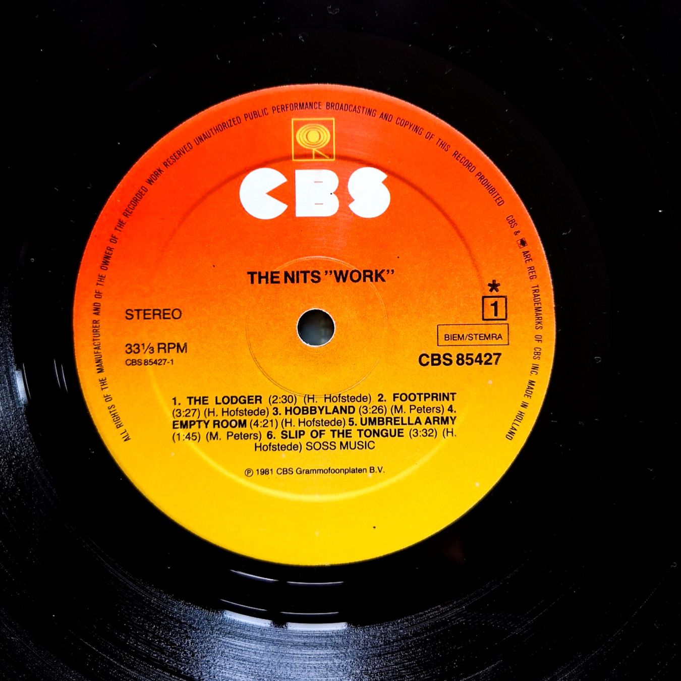 Dischi in vinile: The Nits - Work (New Wave 1981) – Usato da Sargans venduto da Botanico 5