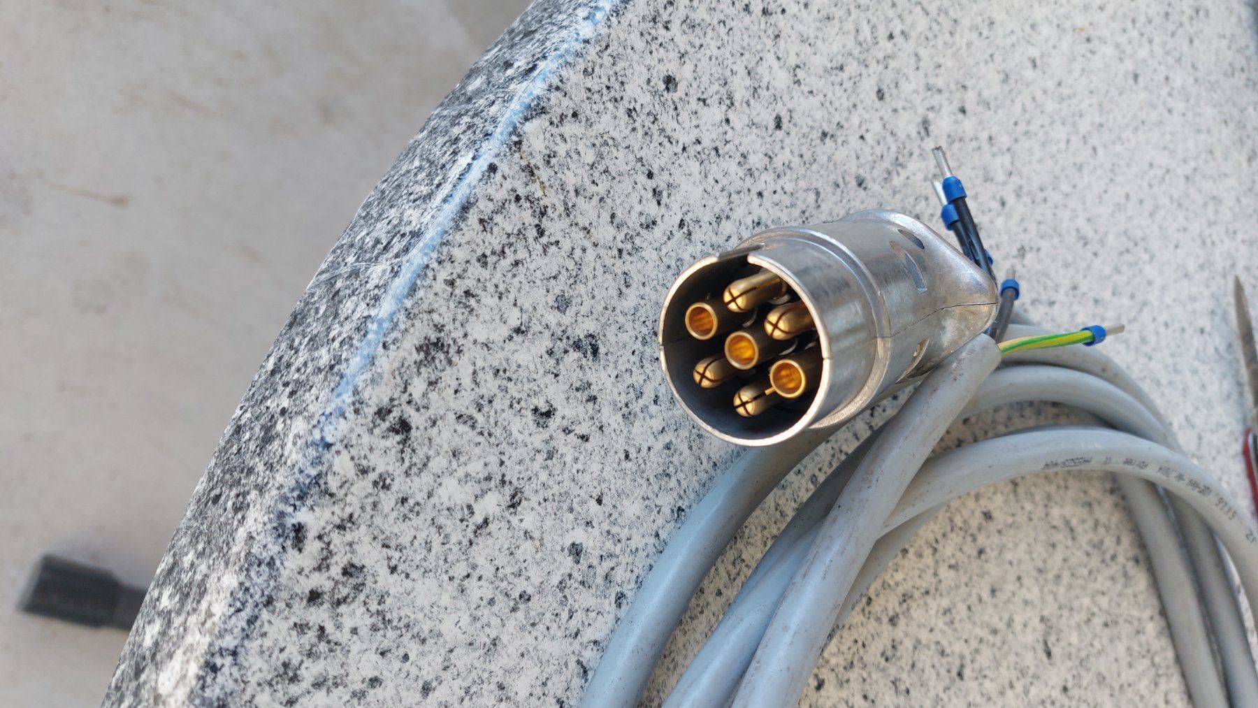 Anhänger: Stecker mit Kabel 7-polig, Traktor, Auto, Anhänger, Wohnmob. – Neu (gemäss Beschreibung) aus Affoltern BE von redbulla 1