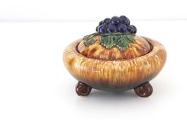 Deckeldose St.Peter Graz, Kunstkeramik Österreich Art Déco
