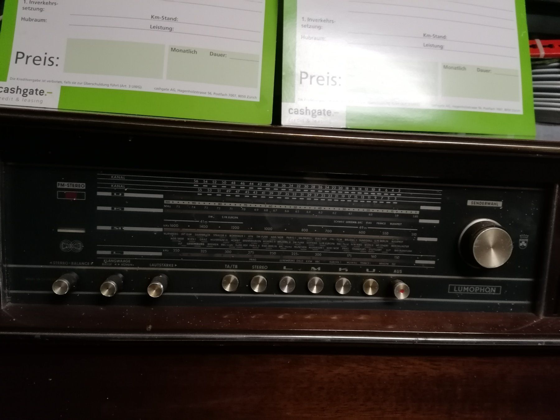 Giradischi: antik LUMOPHON AUTOMATIC 36.Stereo-Konzertschrank intermezzo – Usato da Biel / bienne venduto da Sarouch9 3