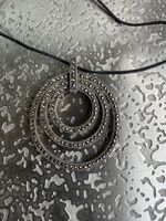 Silberkette mit Markasiten, Art Deco Style