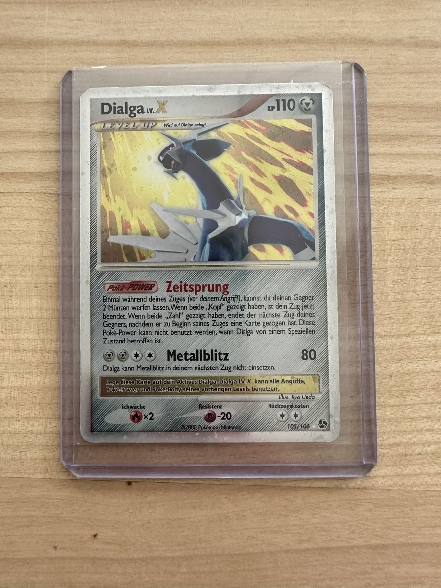 Pokémon Carte collezionabili: Pokémon Dialga LV.X  – Usato da Winterthur venduto da Ginger2009