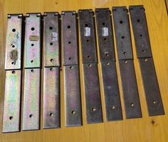 Kistenband Scharnier lang 450 x 40 x 3 mm Langband