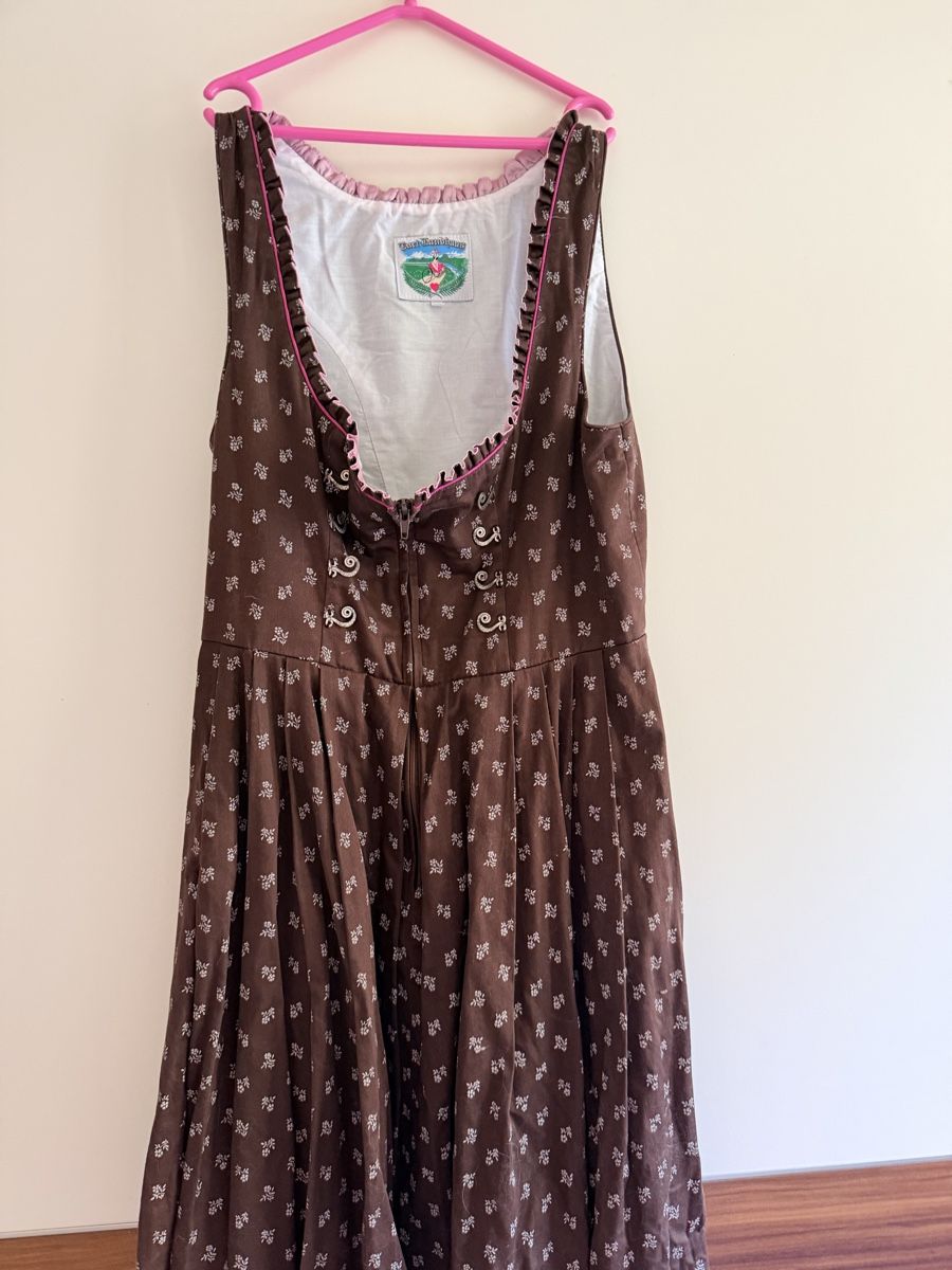 Vestiti: Turi Landhaus Dirndl Braun rosa – Usato da Pfeffingen venduto da hai_9k7w 3