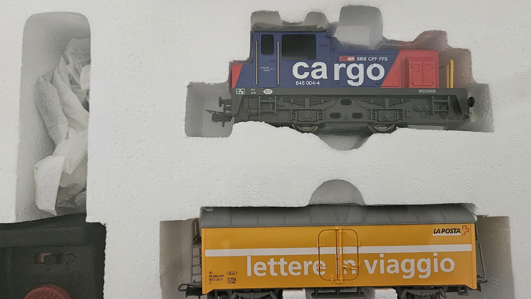 Lima Modellini di ferrovie: Lima H0 1023 Starter-Set Modelleisenbahn - Die Post! – Nuovo e nell'imballaggio originale da Nidau venduto da peterrue 3