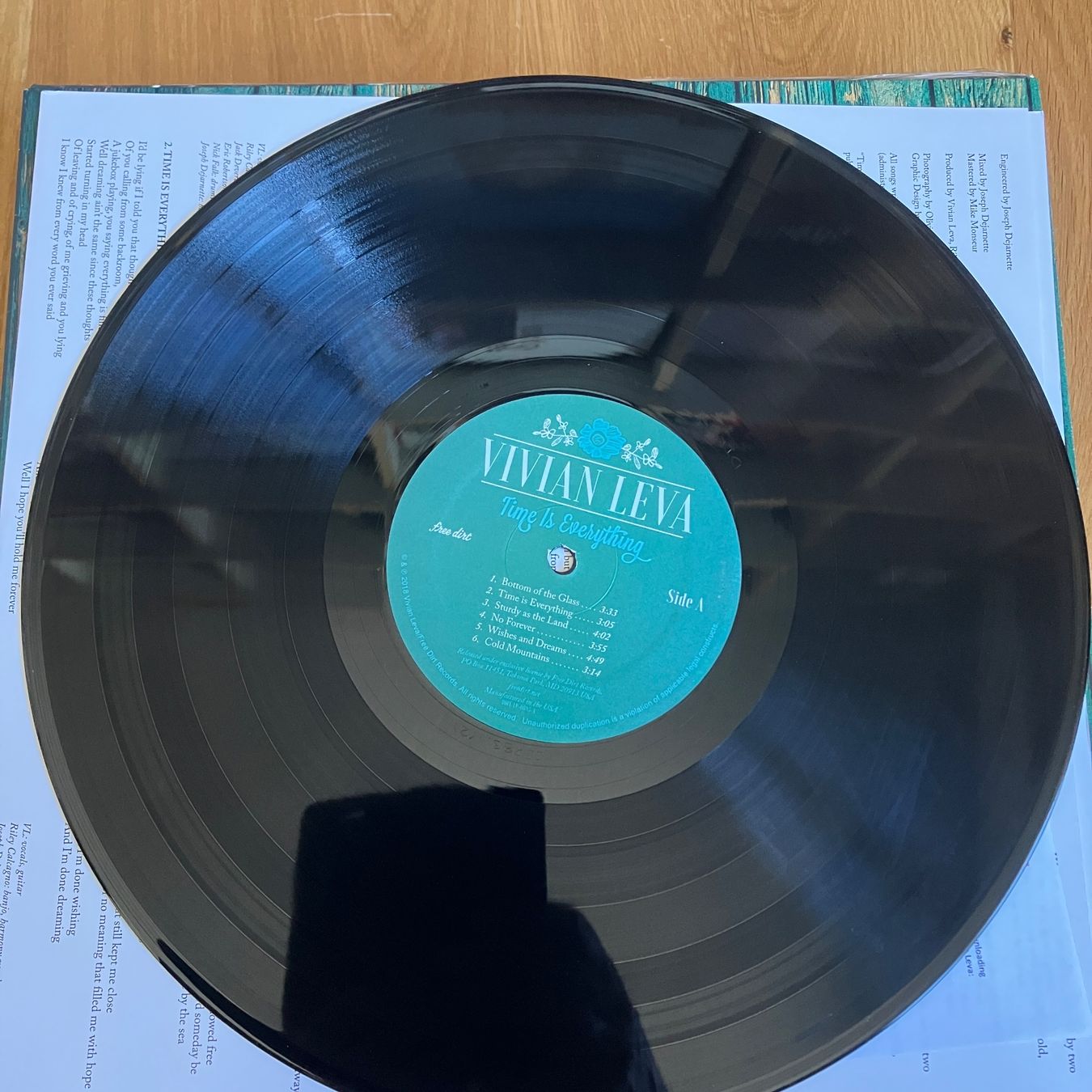 Dischi in vinile: Vivian Leva – Time Is Everything – Usato da Altdorf UR venduto da Metallic0 1