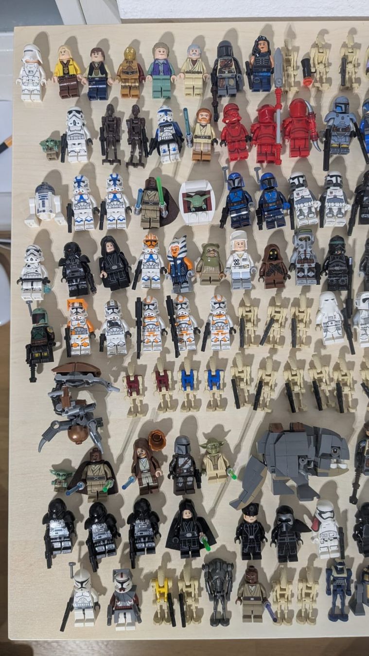 Lego Giocattoli: Lego Star Wars ca. 304 Figuren – Usato da Hergiswil NW venduto da ToysandMore 1