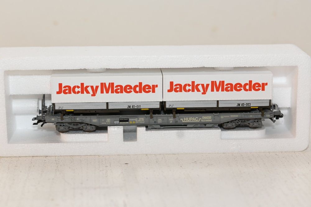 Roco Güterwagen SBB HUPAC 413-6 Jacky Maeder HO (10) (Gebraucht) in
