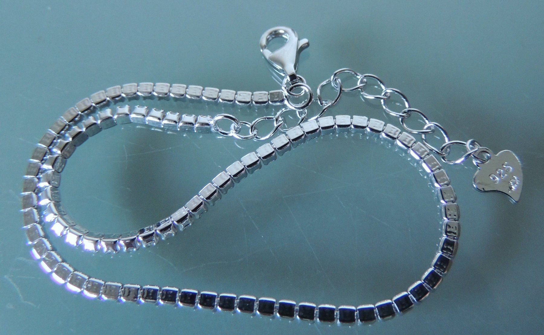 Bracciali & Braccialetti: Silber 925 Armband mit Zirkonia – Nuovo e nell'imballaggio originale da Waldenburg venduto da schaller707 4