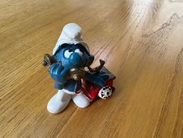Original Schleich Schlumpf - Telefonschlumpf