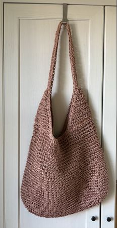Strandtasche altrosa 